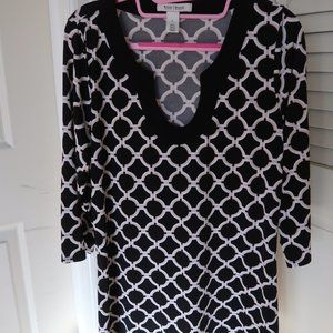 White House Black Market Tunic, L
